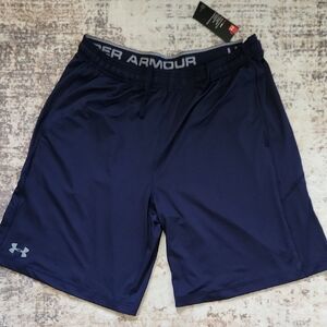 Under Armour Men's Dark Blue Athletic Shorts
